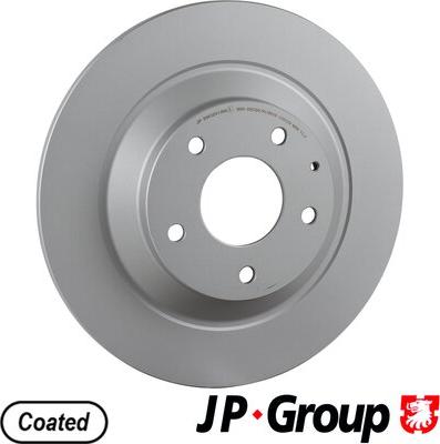 JP Group 3863201300 - Bremžu diski www.autospares.lv