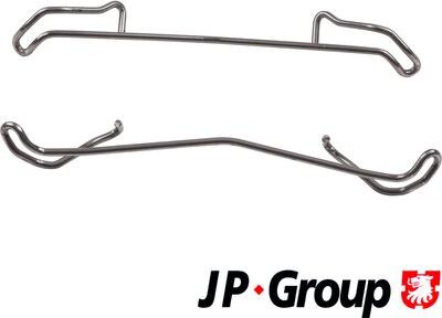 JP Group 3364003110 - Piederumu komplekts, Disku bremžu uzlikas www.autospares.lv