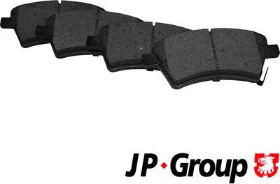 JP Group 3363601910 - Тормозные колодки, дисковые, комплект www.autospares.lv