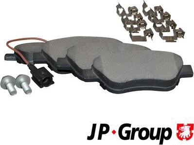 JP Group 3363601310 - Brake Pad Set, disc brake www.autospares.lv