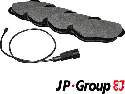 JP Group 3363602110 - Brake Pad Set, disc brake www.autospares.lv