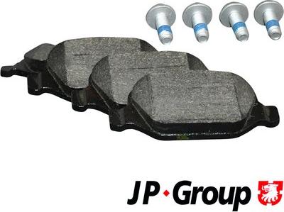 JP Group 3363700110 - Тормозные колодки, дисковые, комплект www.autospares.lv