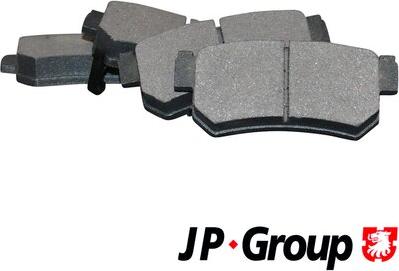 JP Group 3263700410 - Тормозные колодки, дисковые, комплект www.autospares.lv