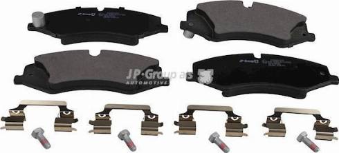 JP Group 3763601310 - Brake Pad Set, disc brake www.autospares.lv