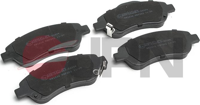 JPN 10H4037-JPN - Brake Pad Set, disc brake www.autospares.lv