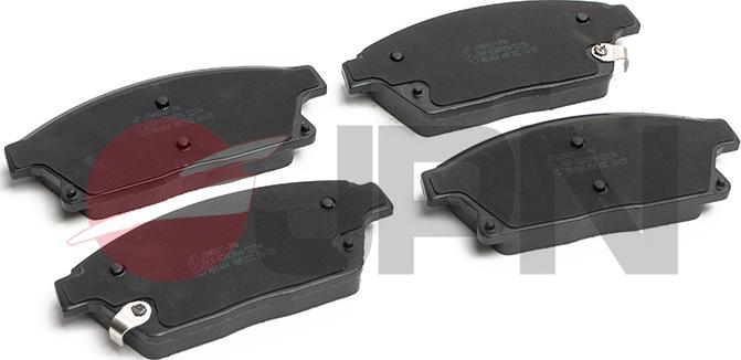 JPN 10H0017-JPN - Brake Pad Set, disc brake www.autospares.lv