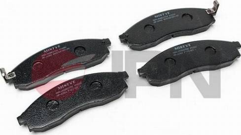 JPN 10H1031-JPN - Brake Pad Set, disc brake www.autospares.lv