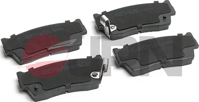 JPN 10H8007-JPN - Brake Pad Set, disc brake www.autospares.lv