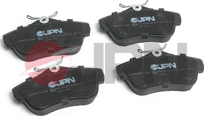 JPN 20H9057-JPN - Brake Pad Set, disc brake www.autospares.lv