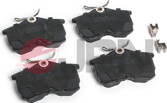 JPN 20H4008-JPN - Brake Pad Set, disc brake www.autospares.lv