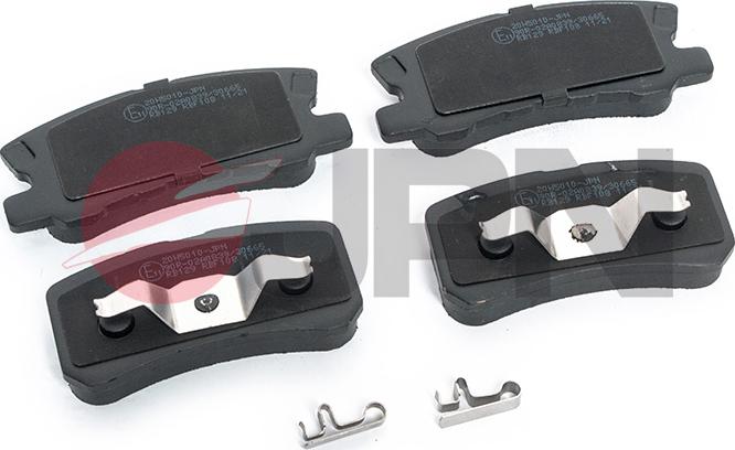 JPN 20H5010-JPN - Brake Pad Set, disc brake www.autospares.lv