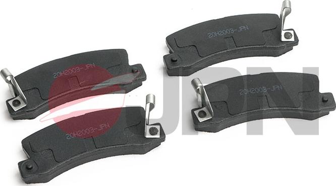 JPN 20H2003-JPN - Brake Pad Set, disc brake www.autospares.lv