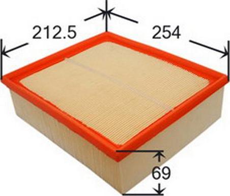 JS Asakashi A0238 - Gaisa filtrs autospares.lv