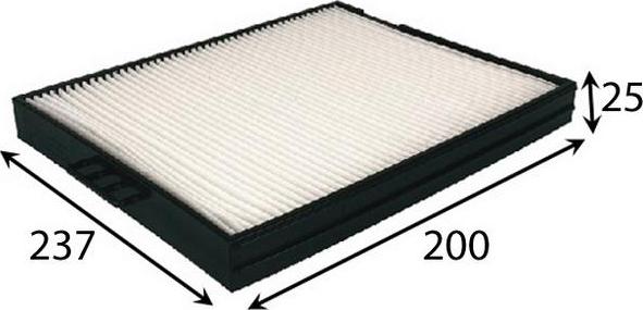 JS Asakashi AC11002 - Filter, interior air www.autospares.lv