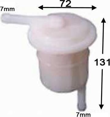 JS Asakashi FS231J - Fuel filter www.autospares.lv