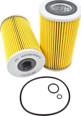 JS Asakashi OE503J - Eļļas filtrs www.autospares.lv