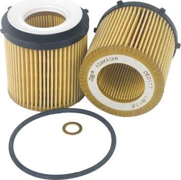 JS Asakashi OE0117 - Eļļas filtrs www.autospares.lv