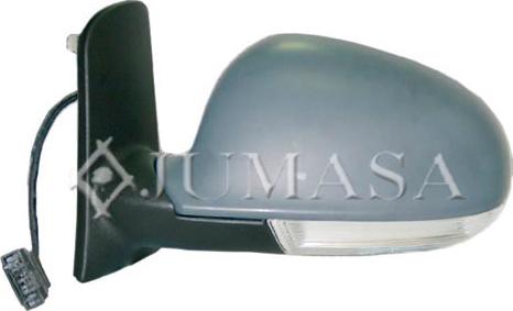 Jumasa 54525534 - Ārējais atpakaļskata spogulis www.autospares.lv