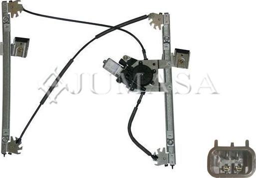 Jumasa ZR VK27 L B - Stikla pacelšanas mehānisms www.autospares.lv