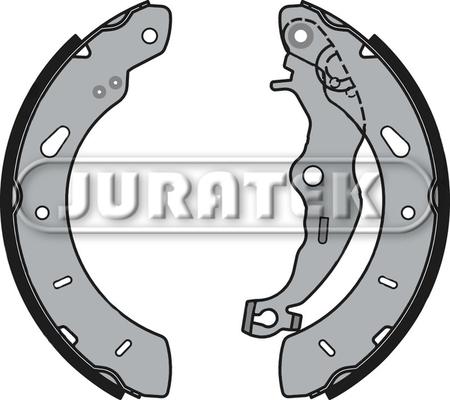 Juratek JBS1120 - Комплект тормозных колодок, барабанные www.autospares.lv