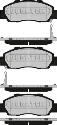 Juratek JCP905 - Brake Pad Set, disc brake www.autospares.lv