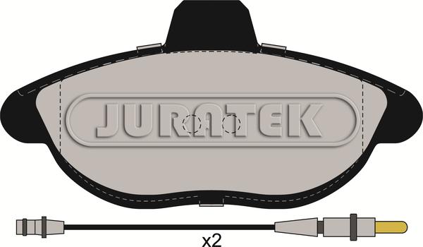 Juratek JCP935 - Brake Pad Set, disc brake www.autospares.lv