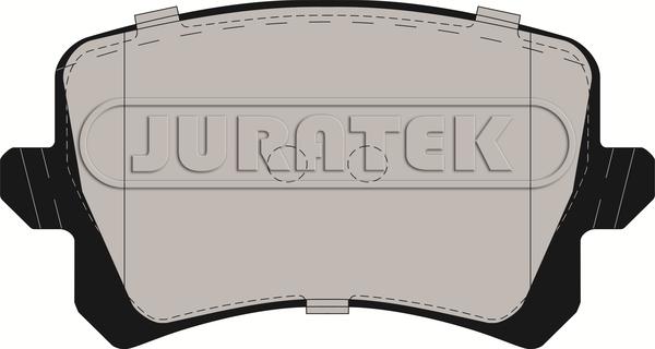 Juratek JCP060 - Тормозные колодки, дисковые, комплект www.autospares.lv