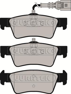 Juratek JCP063 - Brake Pad Set, disc brake www.autospares.lv