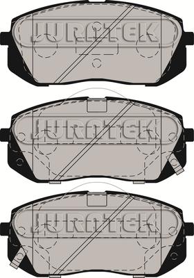 Juratek JCP028 - Bremžu uzliku kompl., Disku bremzes www.autospares.lv