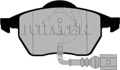 Juratek JCP1463 - Bremžu uzliku kompl., Disku bremzes autospares.lv