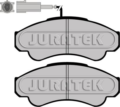 Juratek JCP1479 - Brake Pad Set, disc brake www.autospares.lv