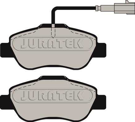 Juratek JCP1652 - Brake Pad Set, disc brake www.autospares.lv