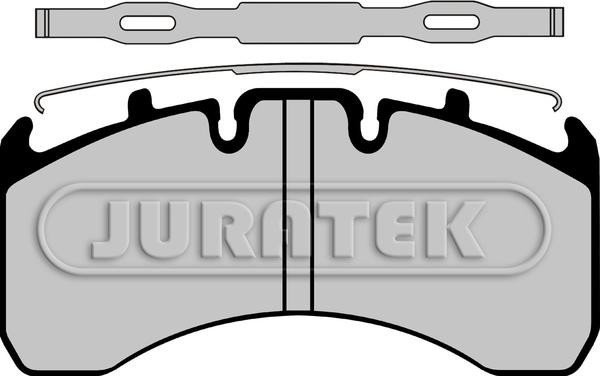 Juratek JCP1624 - Bremžu uzliku kompl., Disku bremzes www.autospares.lv