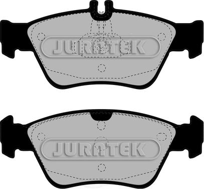 Juratek JCP1049 - Bremžu uzliku kompl., Disku bremzes www.autospares.lv