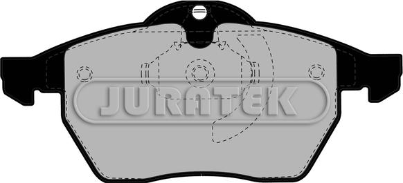 Juratek JCP1068 - Тормозные колодки, дисковые, комплект www.autospares.lv