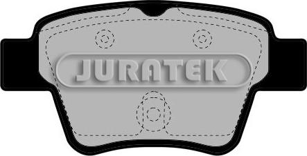 Juratek JCP1784 - Тормозные колодки, дисковые, комплект www.autospares.lv