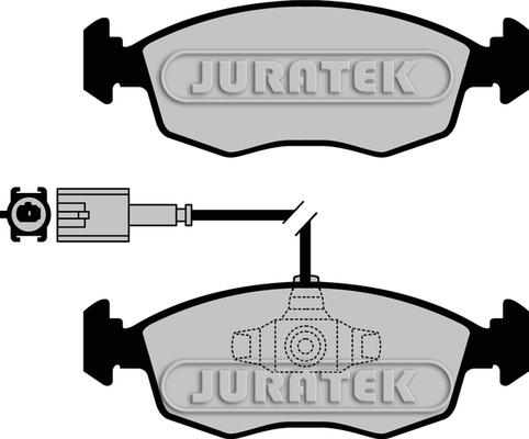 Juratek JCP8031 - Bremžu uzliku kompl., Disku bremzes autospares.lv