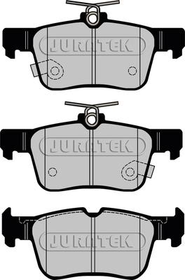 Juratek JCP8155 - Brake Pad Set, disc brake www.autospares.lv