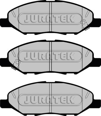 Juratek JCP8152 - Тормозные колодки, дисковые, комплект www.autospares.lv