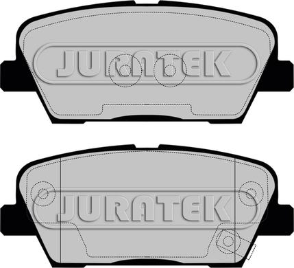 Juratek JCP8104 - Bremžu uzliku kompl., Disku bremzes www.autospares.lv