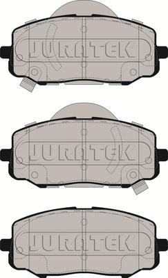 Juratek JCP8103 - Тормозные колодки, дисковые, комплект www.autospares.lv