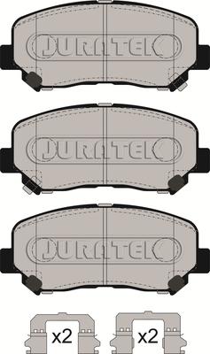 Juratek JCP8293 - Brake Pad Set, disc brake www.autospares.lv