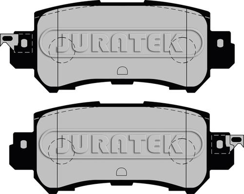 Juratek JCP8221 - Brake Pad Set, disc brake www.autospares.lv