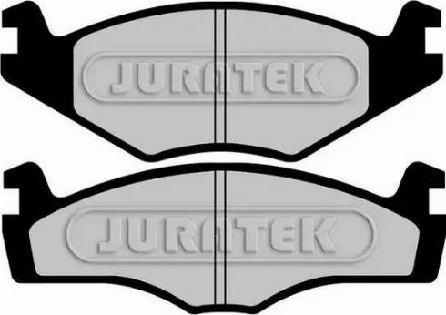 Juratek JCP392 - Тормозные колодки, дисковые, комплект www.autospares.lv