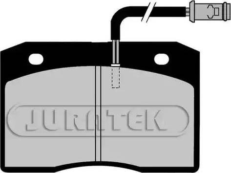 Juratek JCP377 - Bremžu uzliku kompl., Disku bremzes autospares.lv