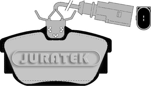 Juratek JCP201 - Bremžu uzliku kompl., Disku bremzes autospares.lv