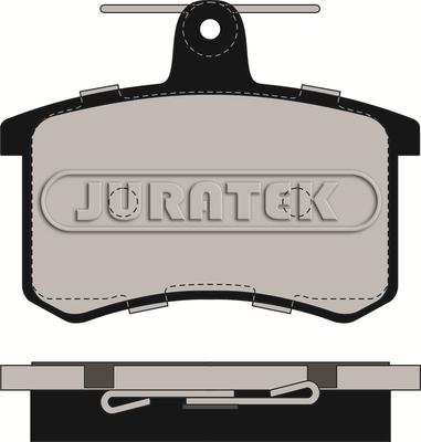 Juratek JCP222 - Тормозные колодки, дисковые, комплект www.autospares.lv