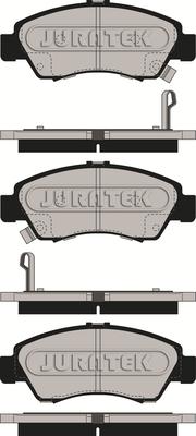 Juratek JCP777 - Brake Pad Set, disc brake www.autospares.lv