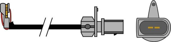 Juratek JCW297 - Warning Contact, brake pad wear www.autospares.lv