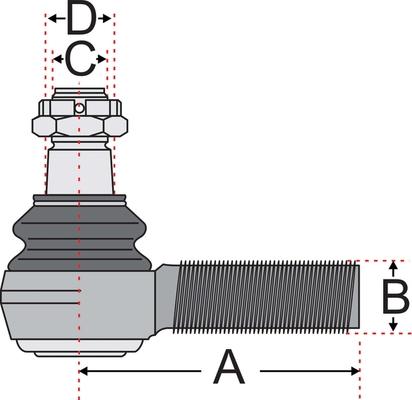 Juratek JSS2117A - Наконечник рулевой тяги, шарнир www.autospares.lv